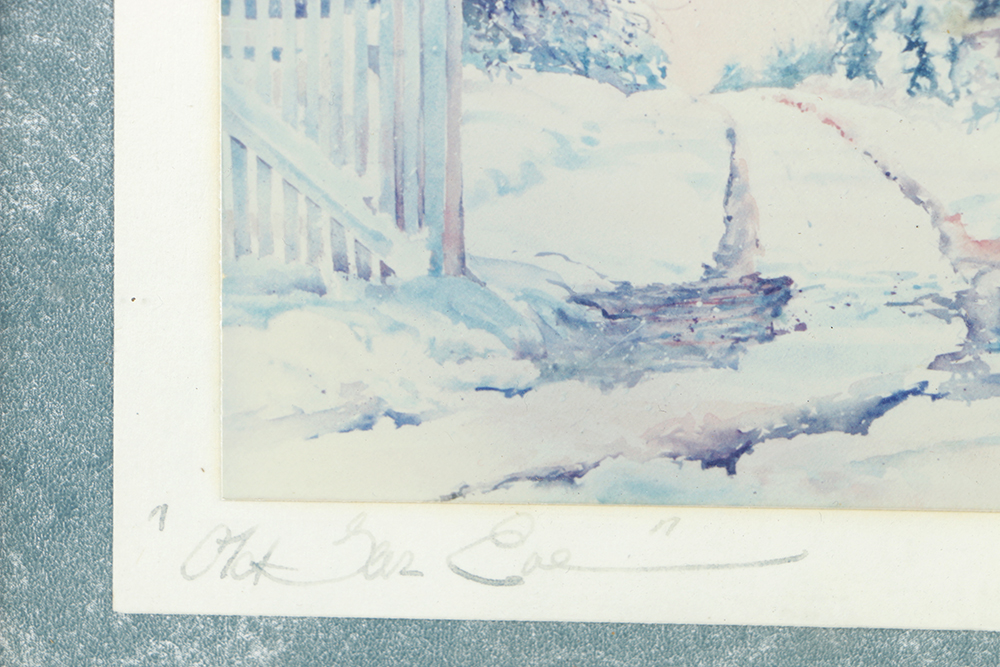 Eleanor Cox Color Photograph of Watercolor Painting