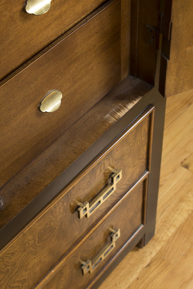 Vintage Chinese Style Armoire by Century Furniture