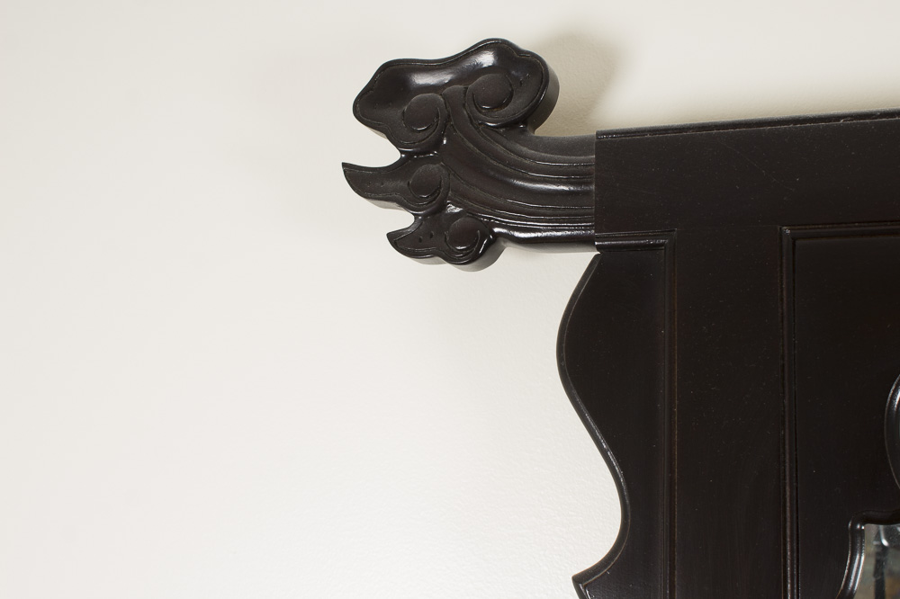 Vintage Chinese Style Dresser With Mirror by Century Furniture