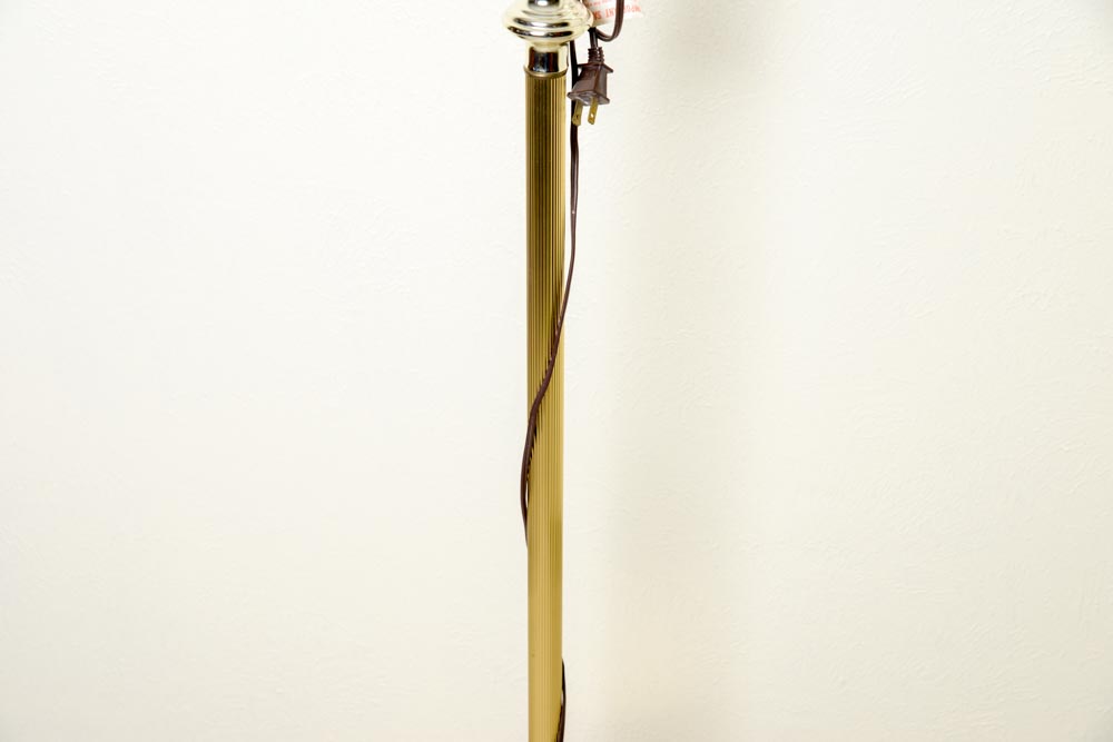 Brass Tone Floor Lamp