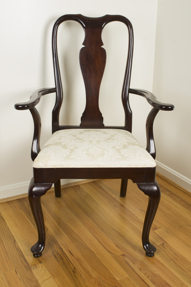 Queen Anne Style Dining Chairs by Hickory Manufacturing Co.
