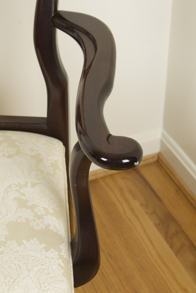 Queen Anne Style Dining Chairs by Hickory Manufacturing Co.