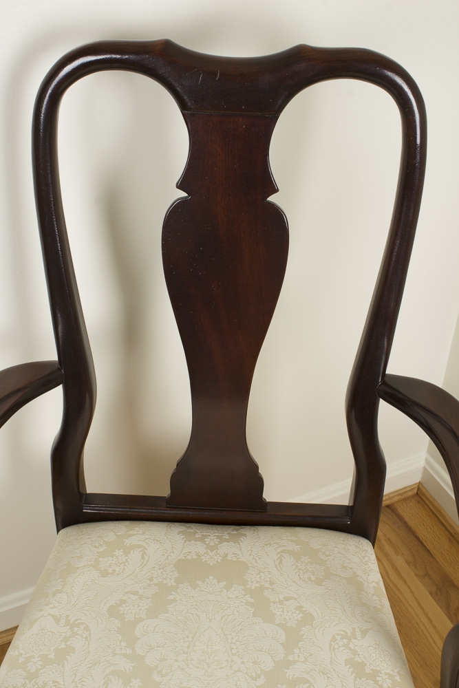Queen Anne Style Dining Chairs by Hickory Manufacturing Co.