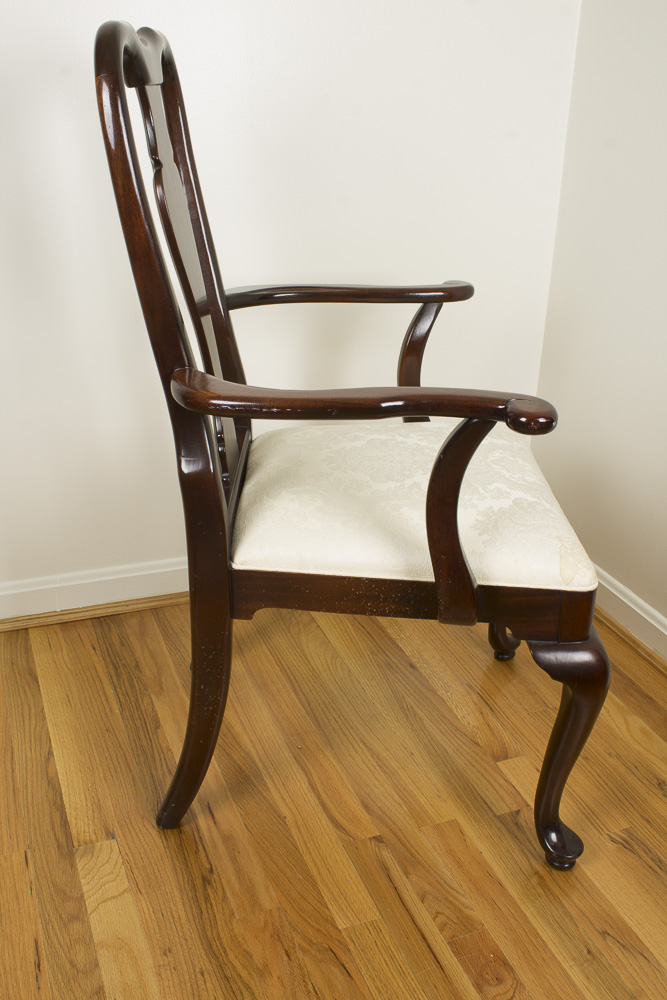 Queen Anne Style Dining Chairs by Hickory Manufacturing Co.