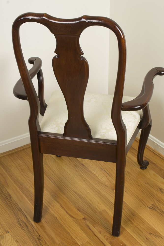 Queen Anne Style Dining Chairs by Hickory Manufacturing Co.