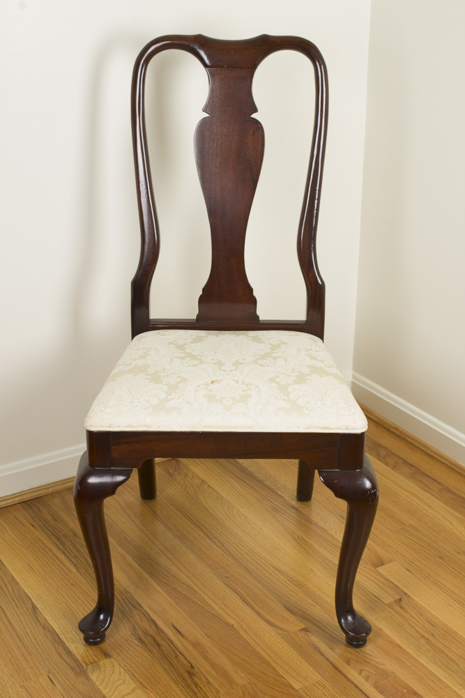Queen Anne Style Dining Chairs by Hickory Manufacturing Co.