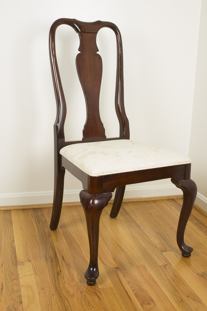 Queen Anne Style Dining Chairs by Hickory Manufacturing Co.