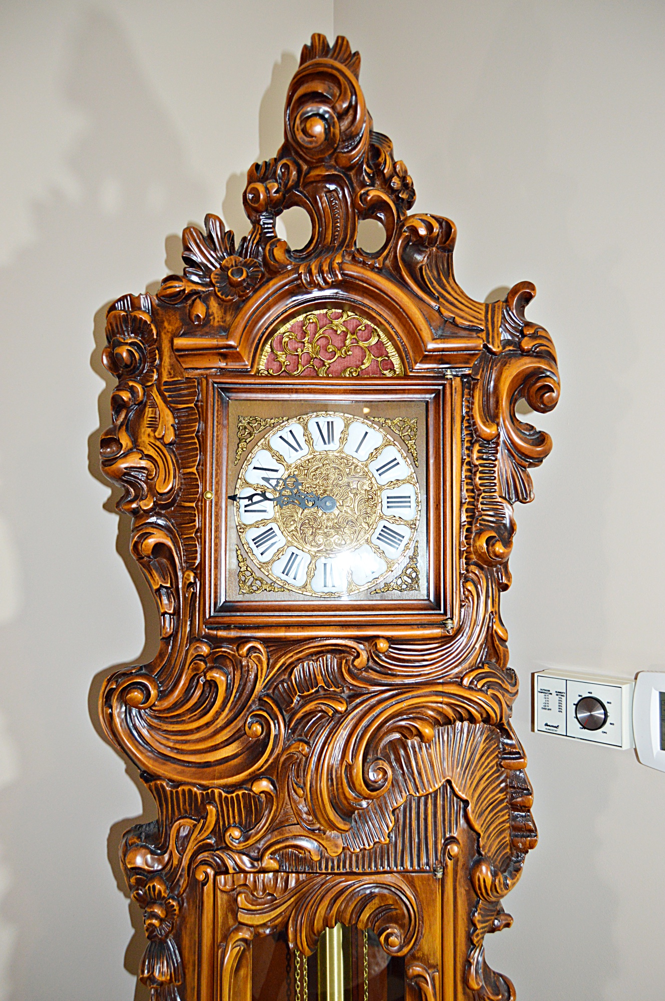 Swiss-Made Grandfather Clock with Westminster Movements