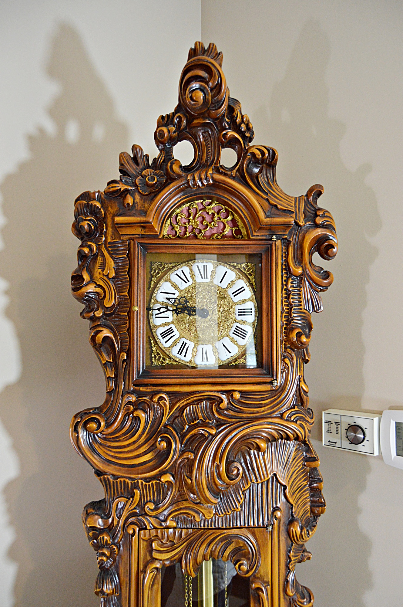 Swiss-Made Grandfather Clock with Westminster Movements