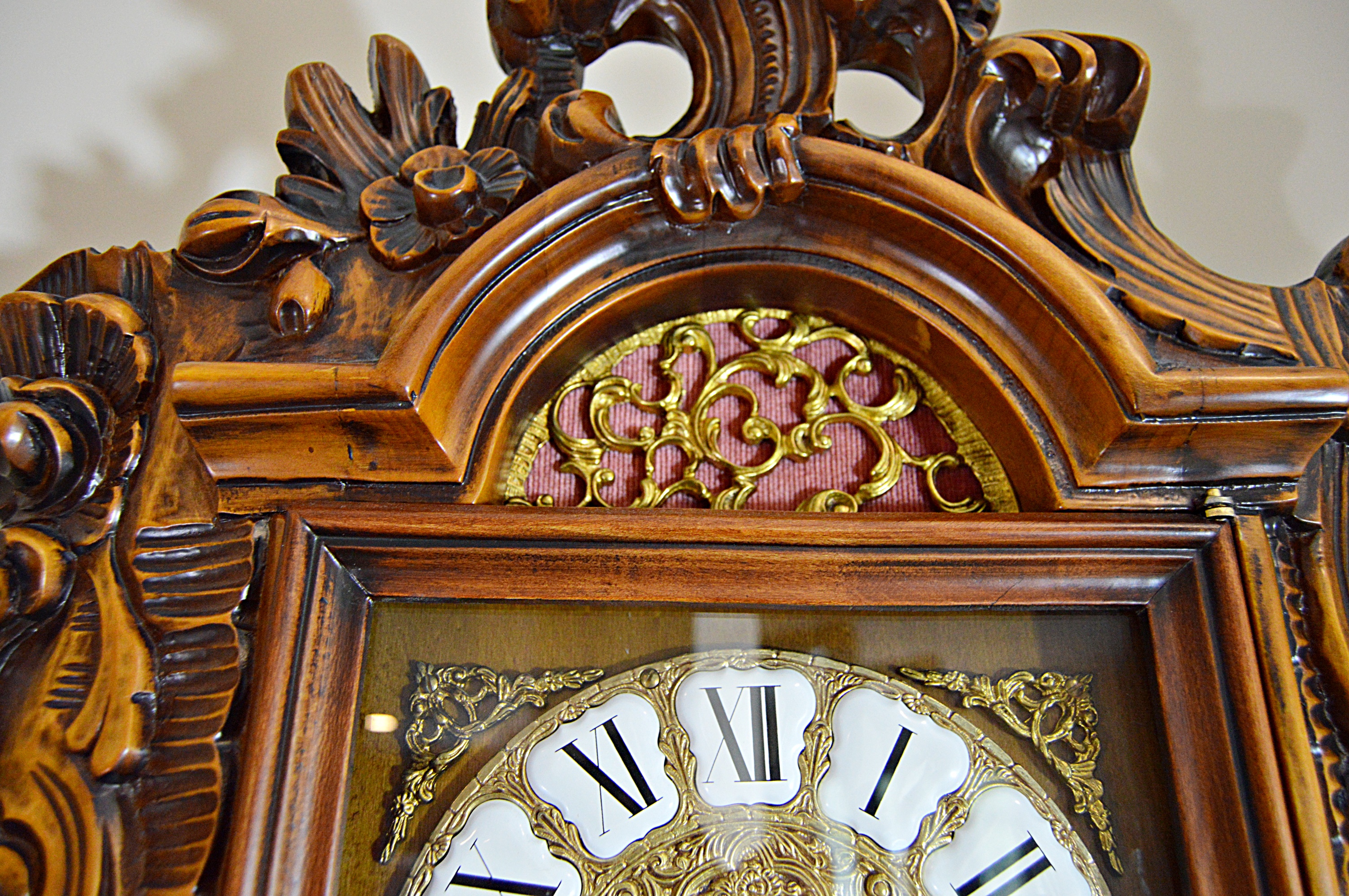 Swiss-Made Grandfather Clock with Westminster Movements