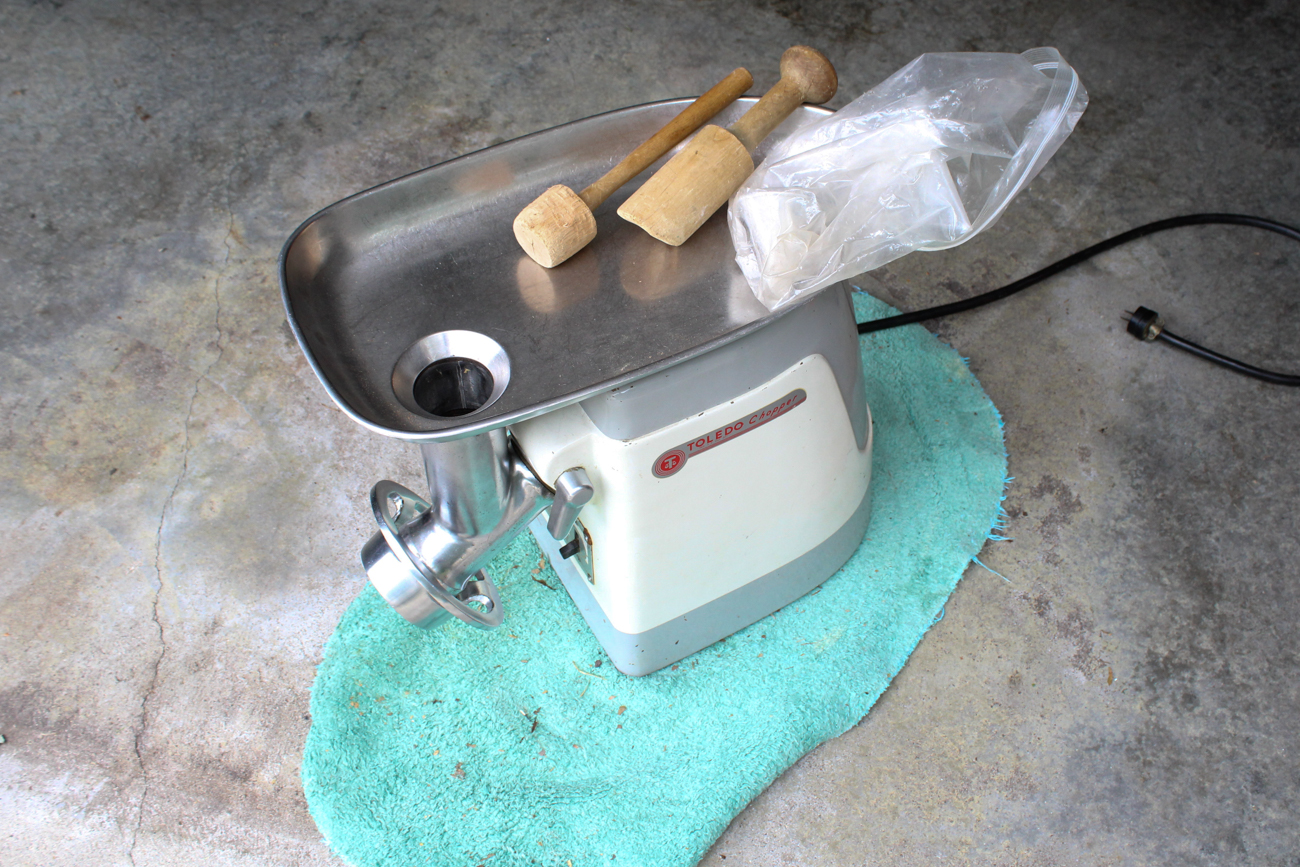 Vintage Toledo Chopper Electric Meat Grinder EBTH