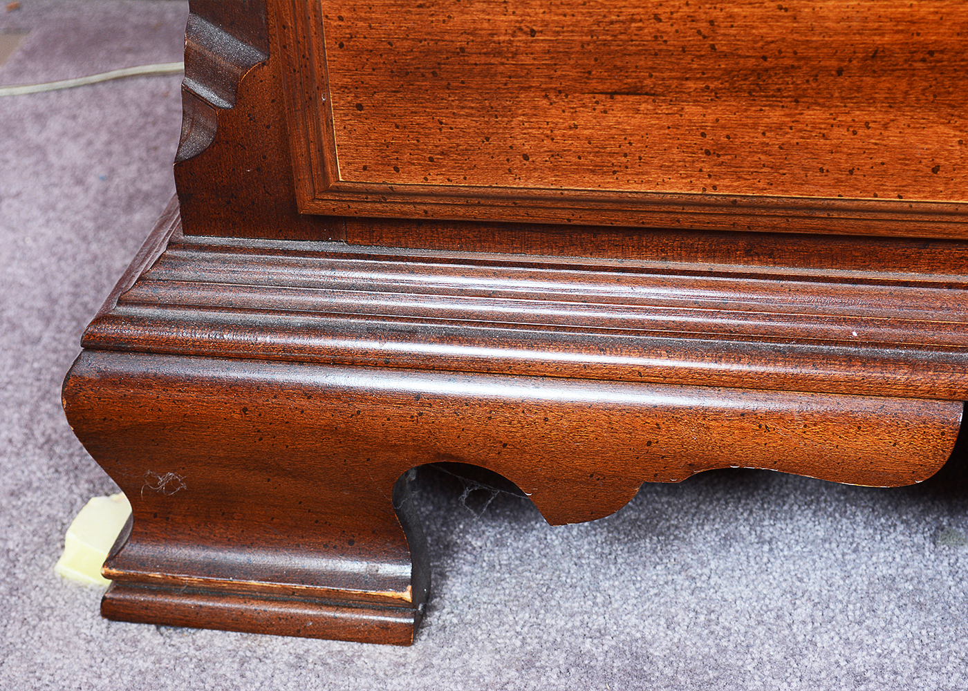 Chippendale Style Cherry Dresser With Mirror by Sumter Cabinet Co.
