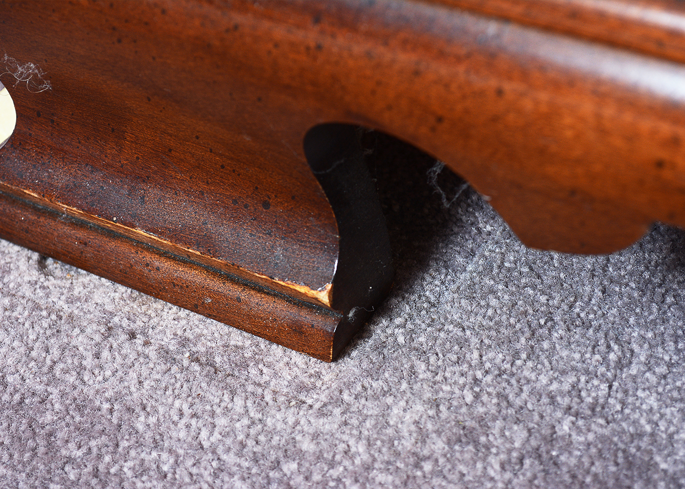 Chippendale Style Cherry Dresser With Mirror by Sumter Cabinet Co.