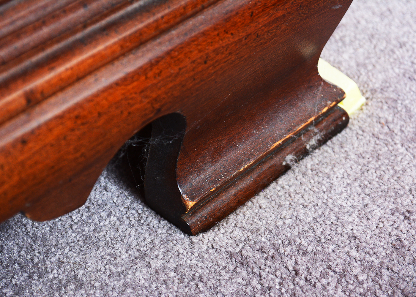 Chippendale Style Cherry Dresser With Mirror by Sumter Cabinet Co.