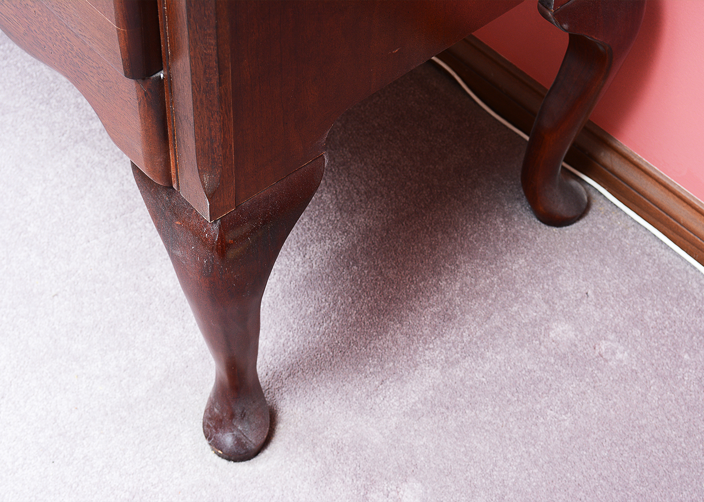 Queen Anne Style Cherry Armoire