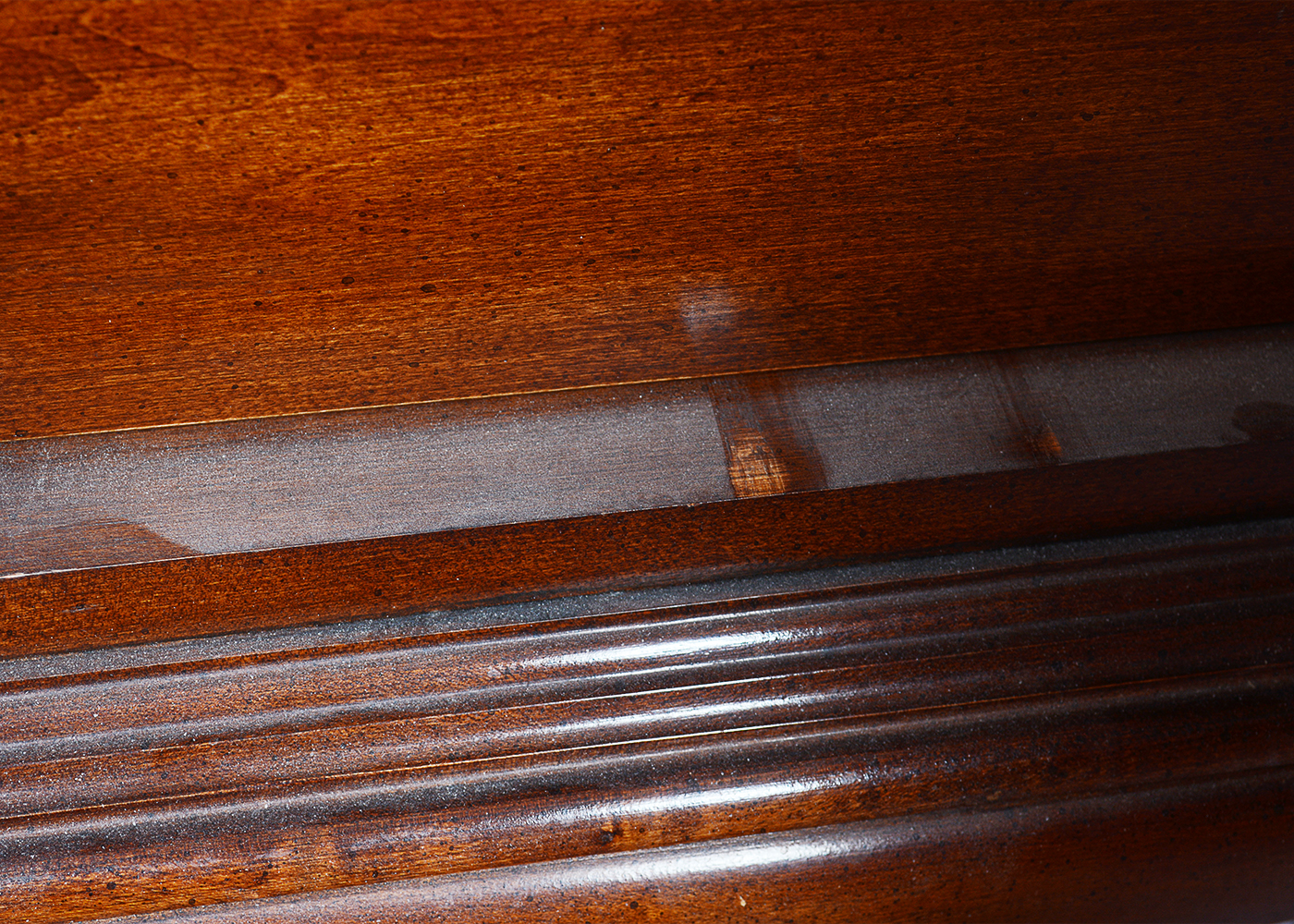 Chippendale Style Cherry Dresser With Mirror by Sumter Cabinet Co.