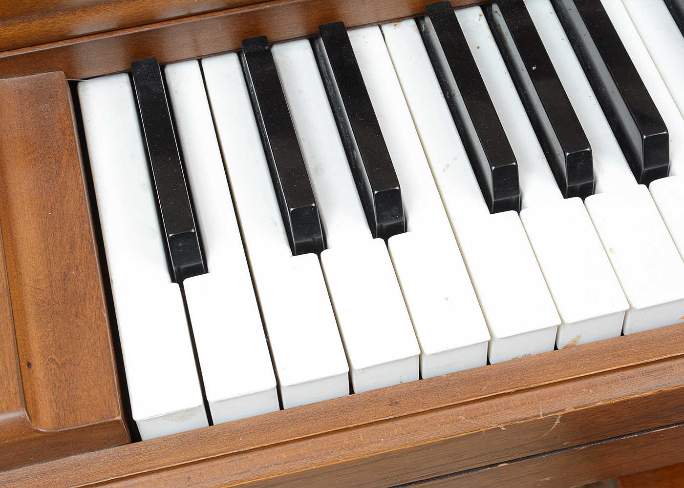 Vintage Kimball by Whitney Hardwood Spinet Piano and Bench