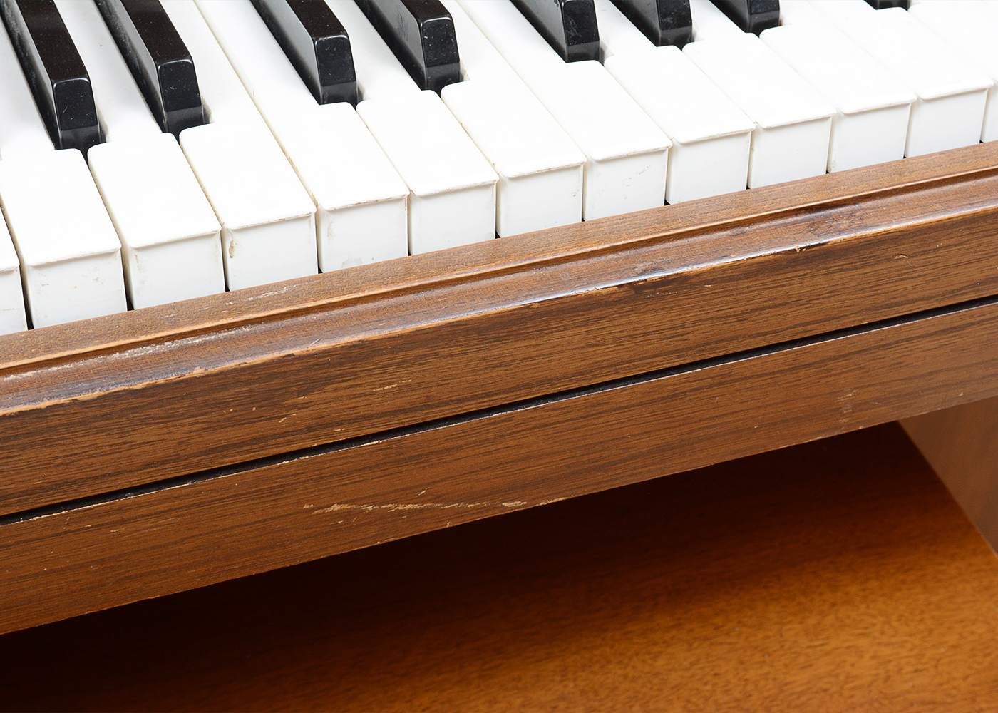 Vintage Kimball by Whitney Hardwood Spinet Piano and Bench