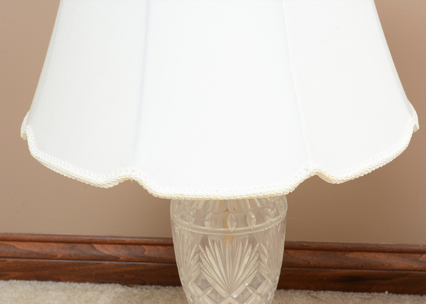 Cut Glass Table Lamps