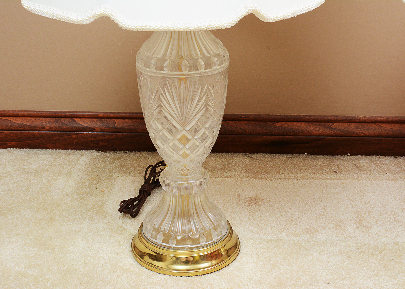 Cut Glass Table Lamps