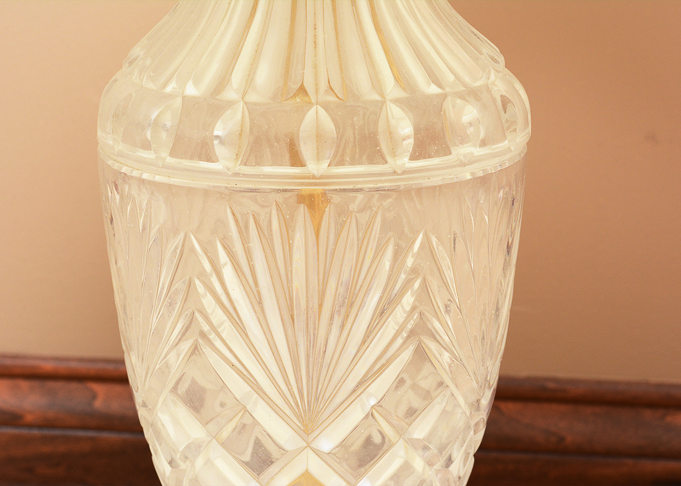 Cut Glass Table Lamps