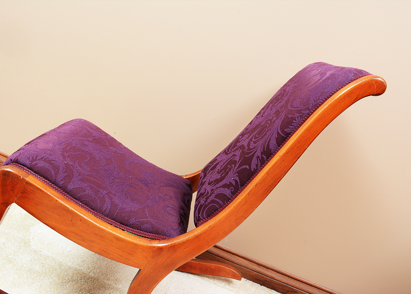 Vintage Rocker with Stool