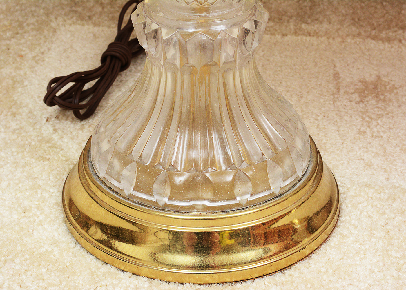 Cut Glass Table Lamps