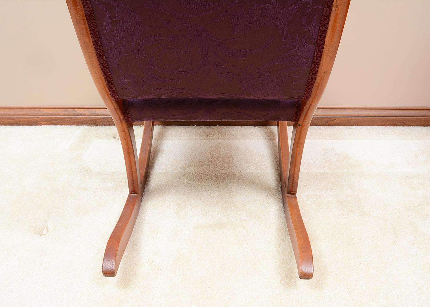 Vintage Rocker with Stool