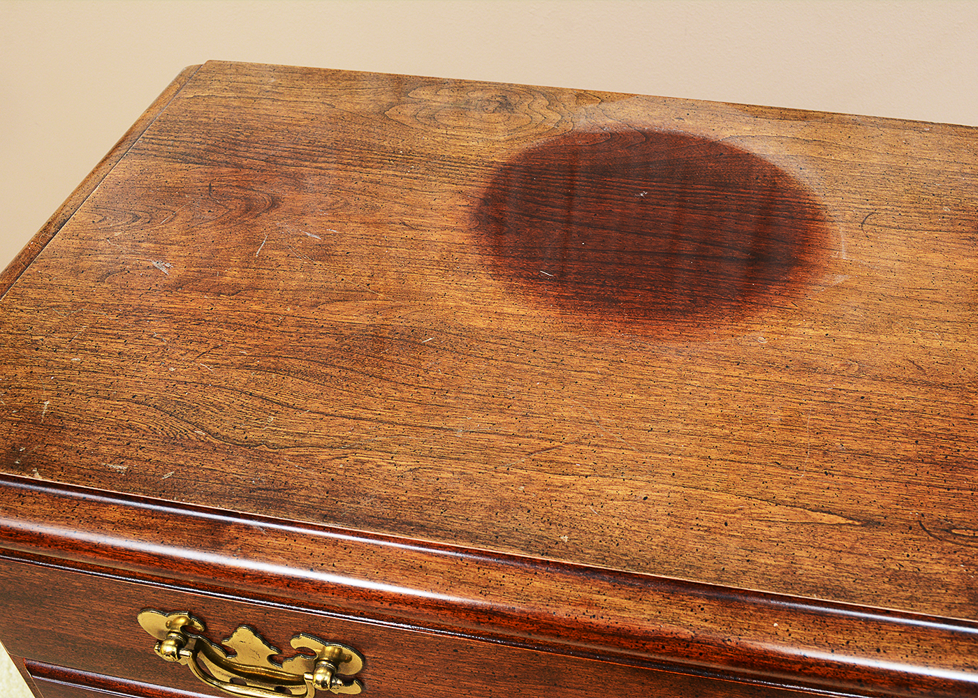 Chippendale Style Cherry Diminutive Chest of Drawers