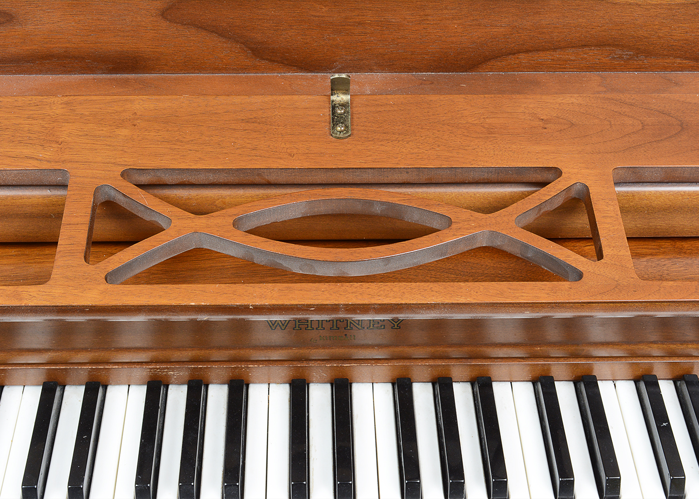 Vintage Kimball by Whitney Hardwood Spinet Piano and Bench