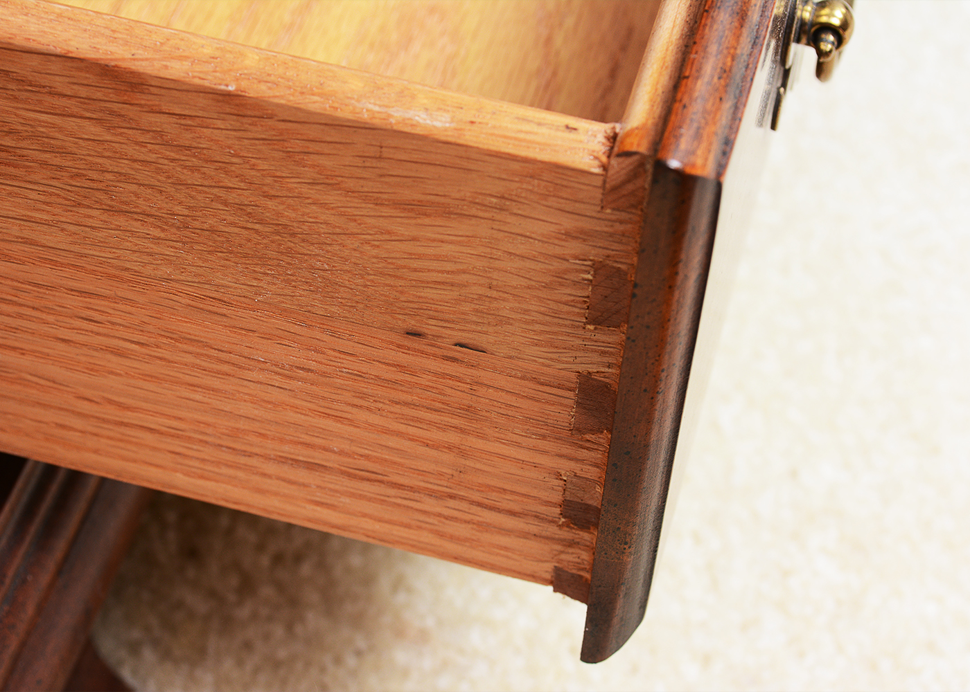 Chippendale Style Cherry Diminutive Chest of Drawers