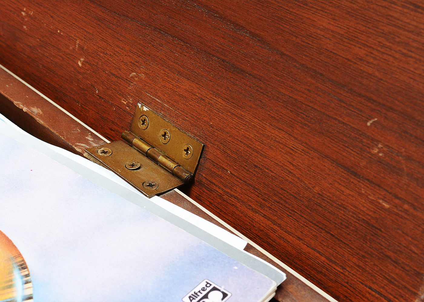 Vintage Kimball by Whitney Hardwood Spinet Piano and Bench