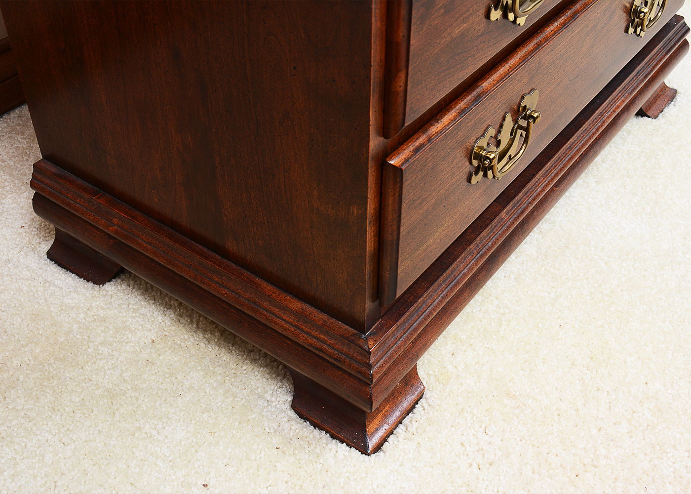 Chippendale Style Cherry Diminutive Chest of Drawers