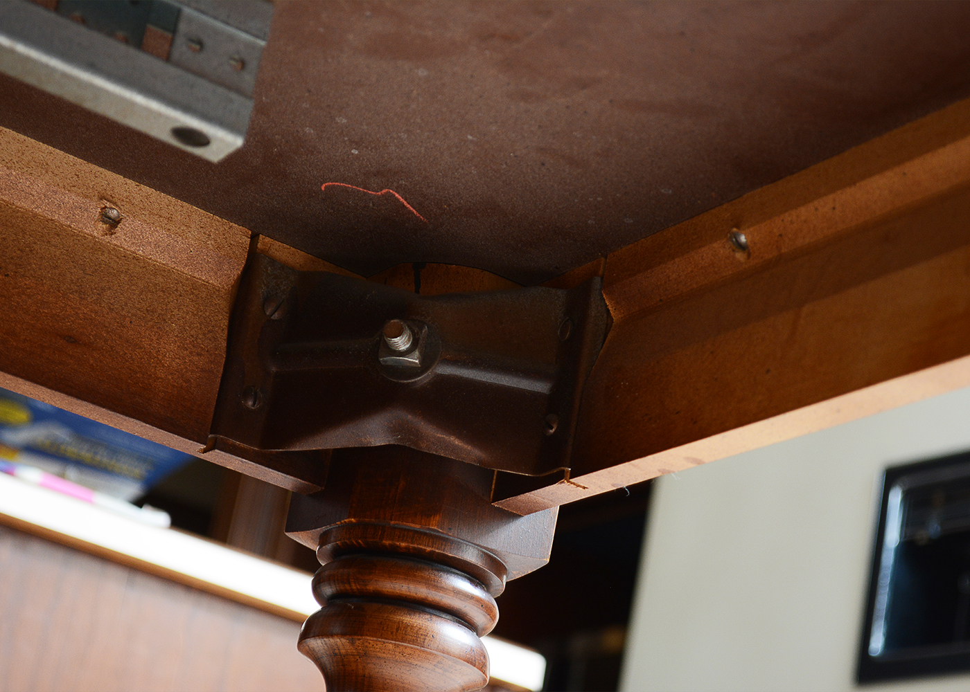 Queen Anne Style Chairs and Cherry Finish Table by Tell City Chair Co.