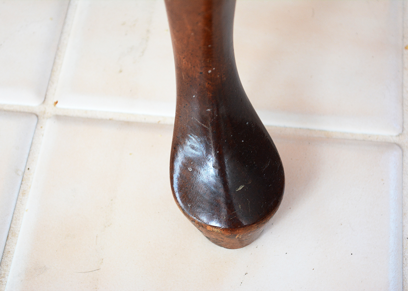 Queen Anne Style Chairs and Cherry Finish Table by Tell City Chair Co.