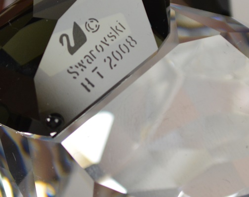 Swarovski Panda Family Crystal Figurines