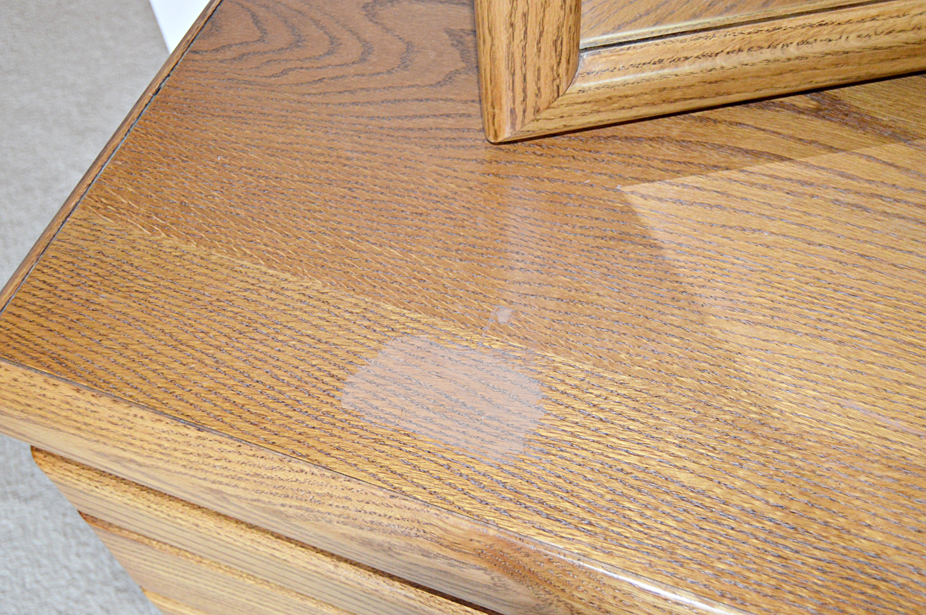 Arbek Oak Dresser and Mirror