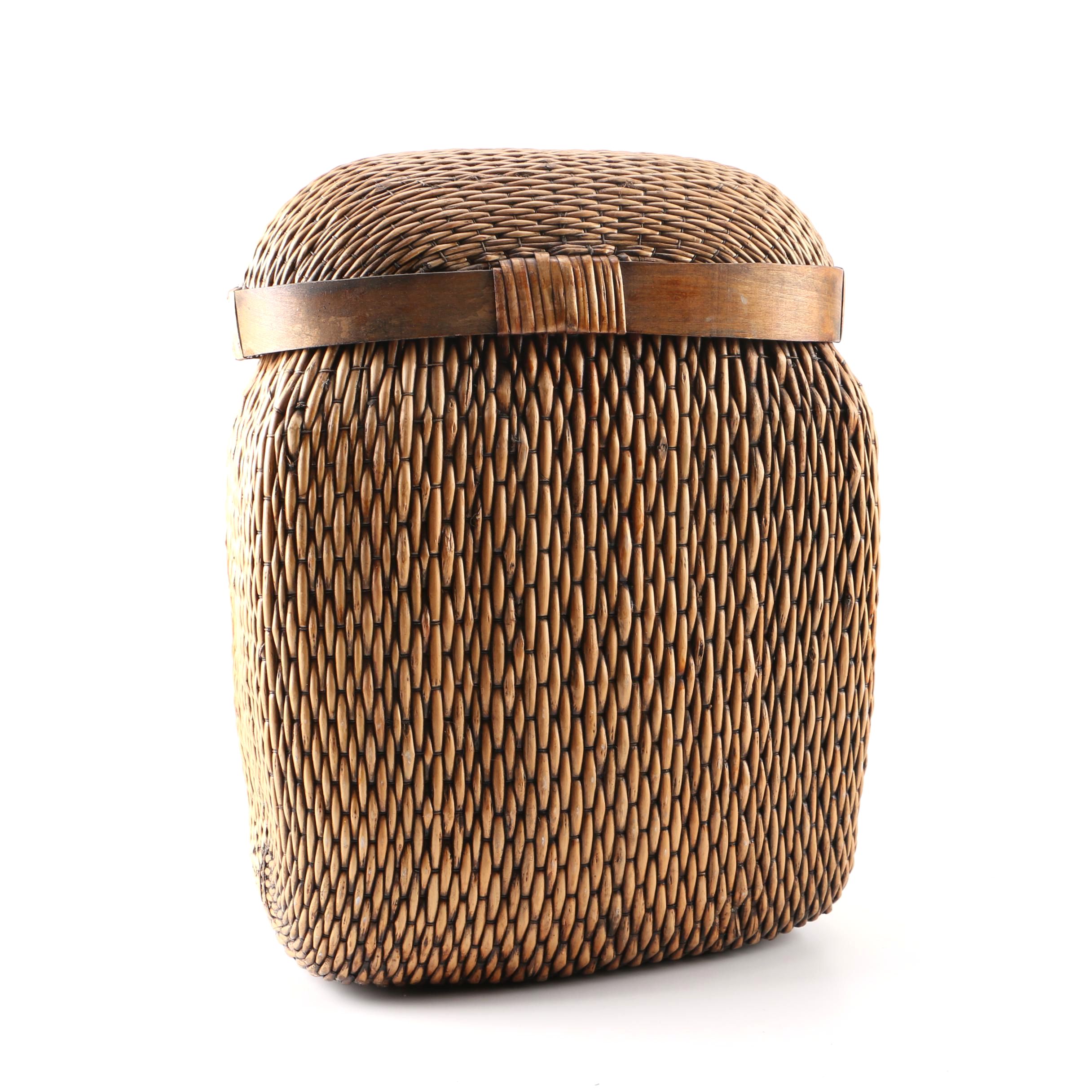 Decorative Rattan Storage Box