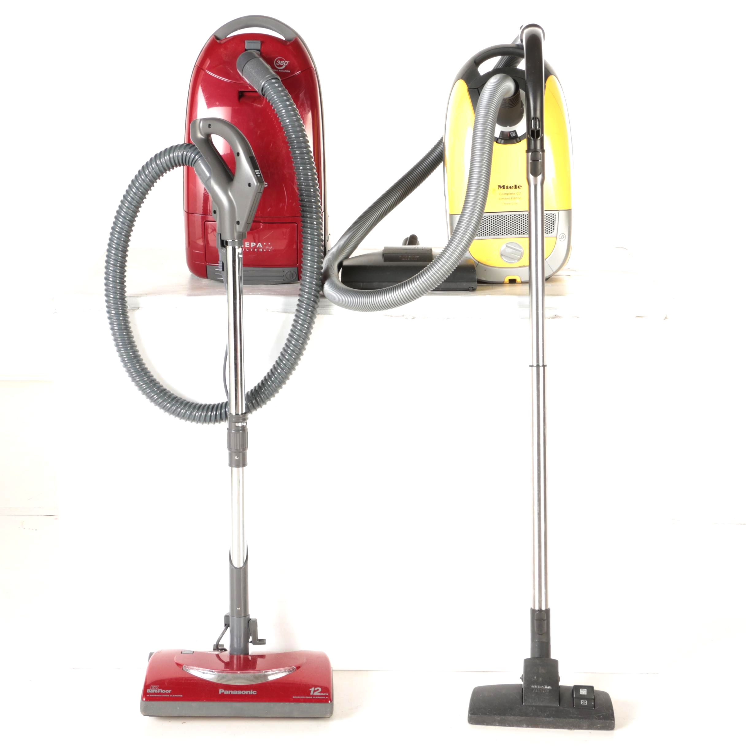 Panasonic and Miele Vaccum Cleaners