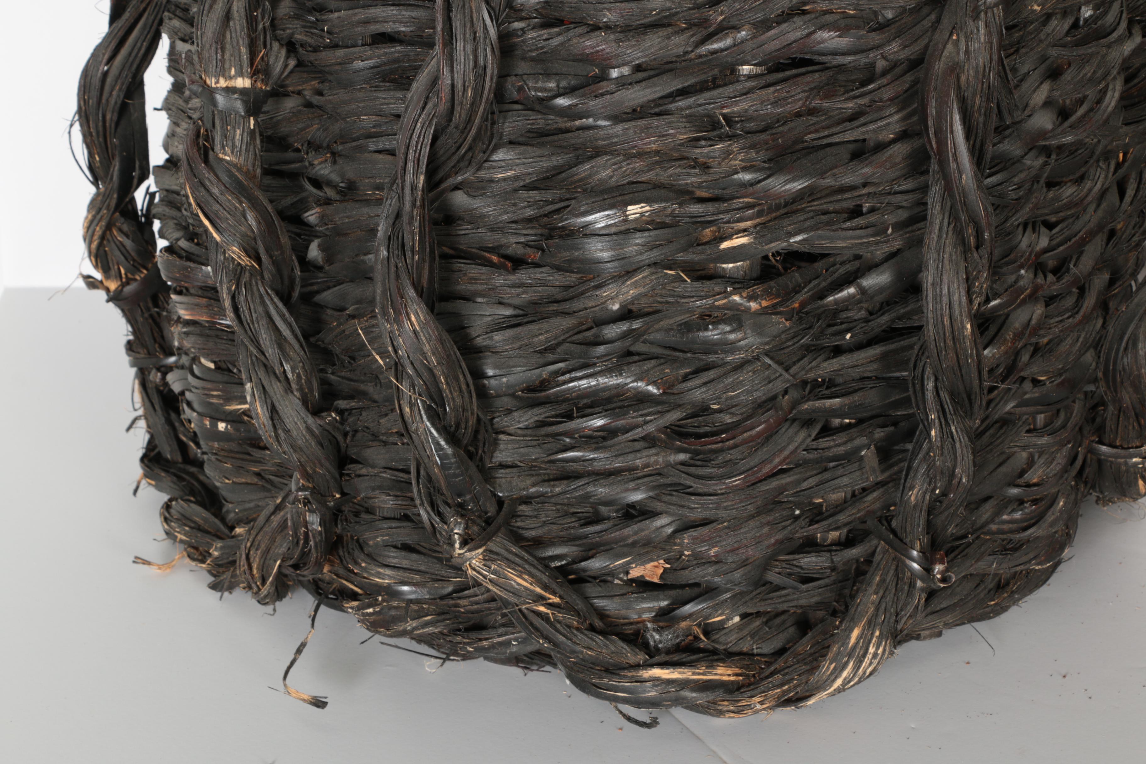 Pair of Woven Decorative Baskets