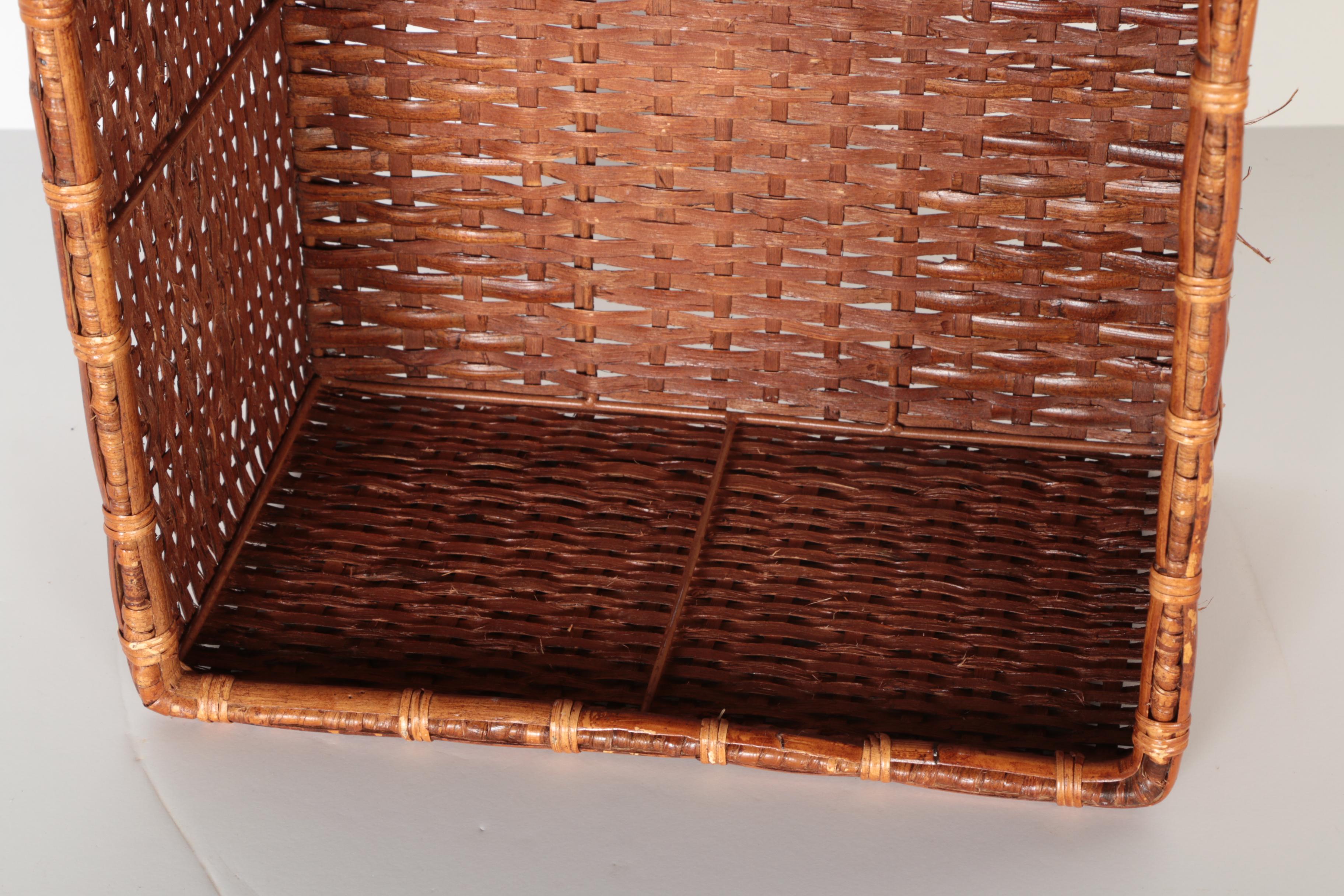 Pair of Woven Decorative Baskets