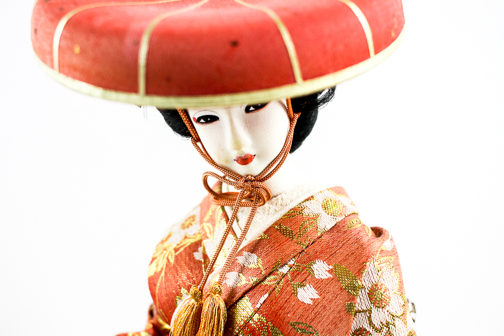 Japanese Doll Performing Hat Dance