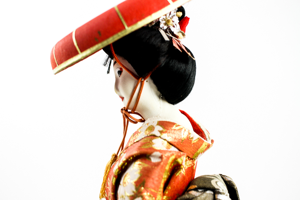 Japanese Doll Performing Hat Dance