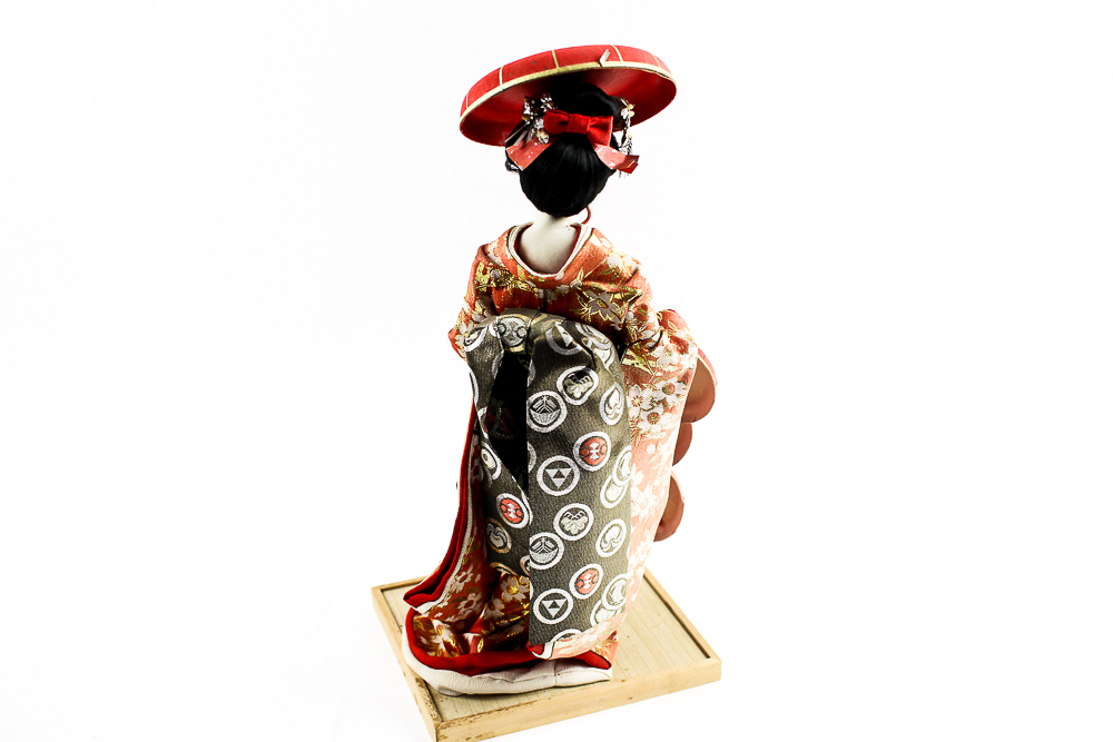 Japanese Doll Performing Hat Dance