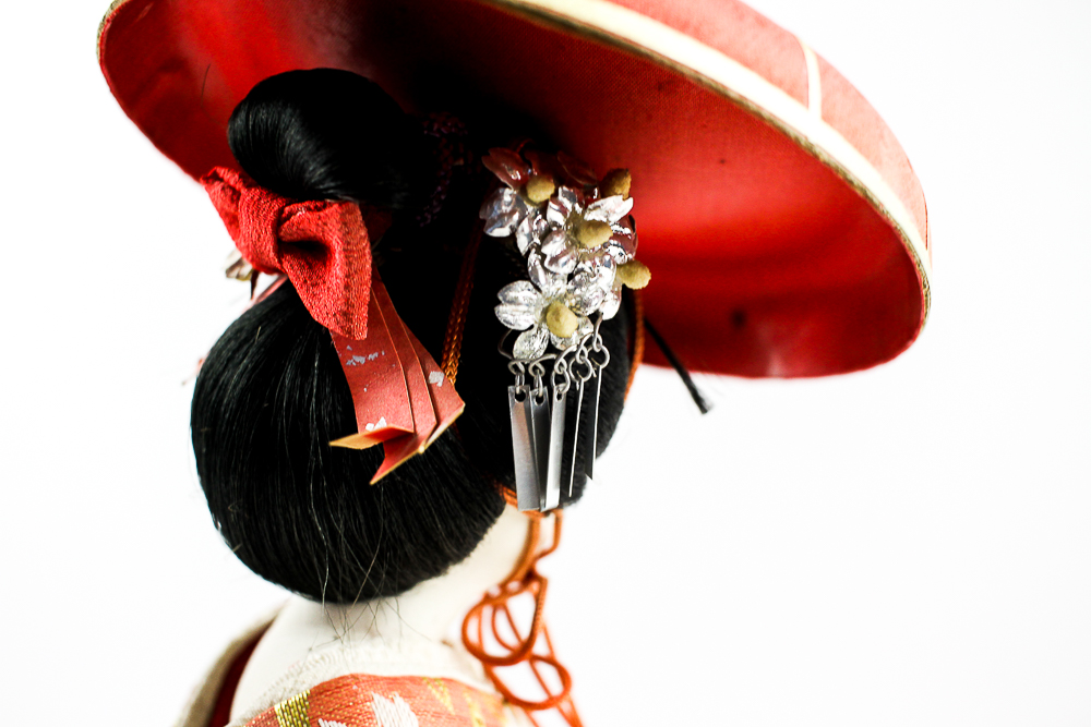 Japanese Doll Performing Hat Dance