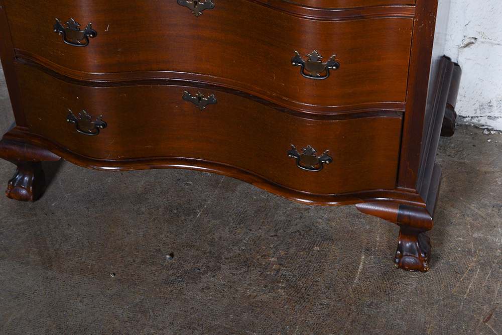 Newport Chippendale Style Secretary Desk