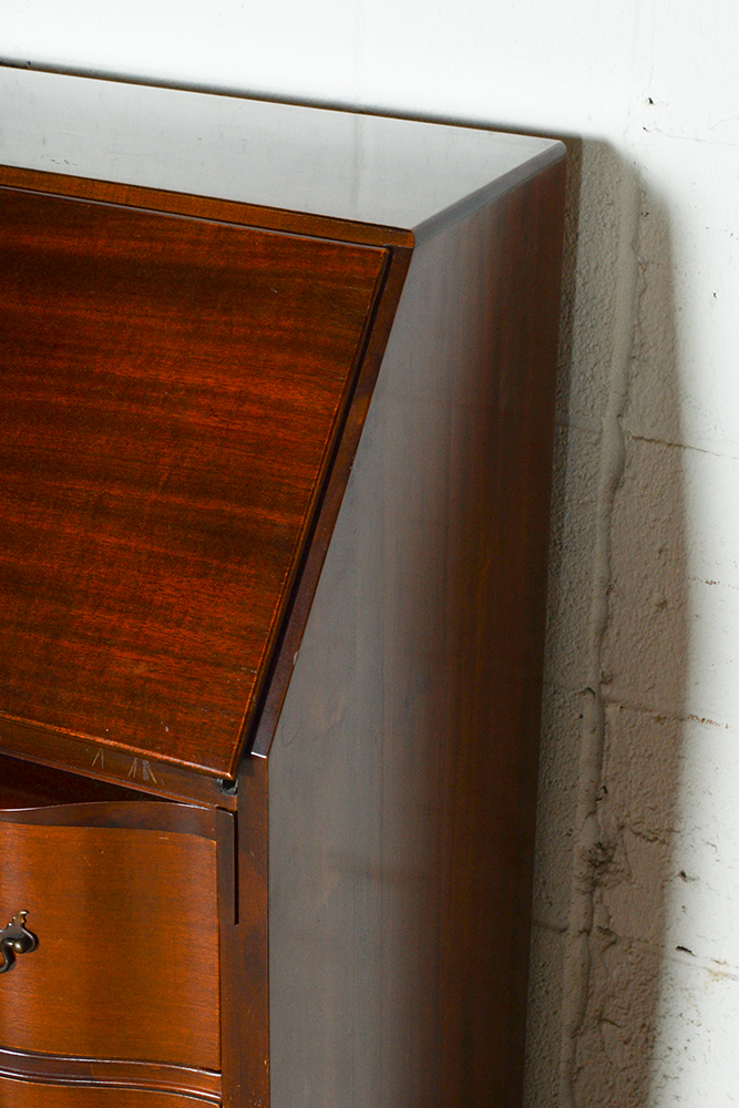 Newport Chippendale Style Secretary Desk