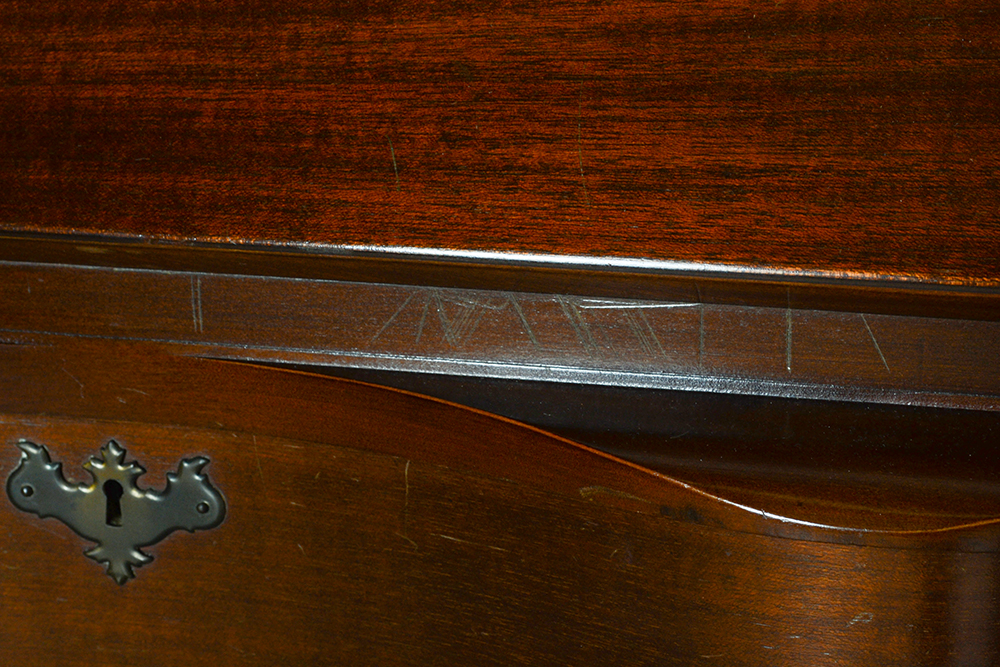 Newport Chippendale Style Secretary Desk