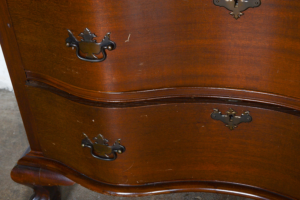 Newport Chippendale Style Secretary Desk