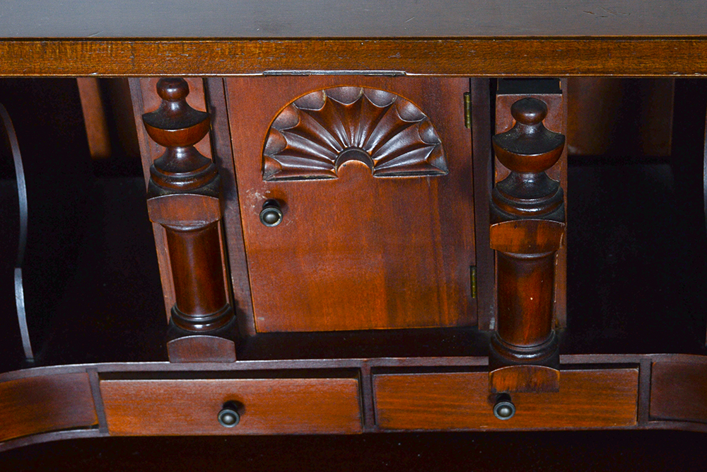 Newport Chippendale Style Secretary Desk